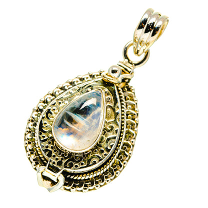 Rainbow Moonstone Pendants handcrafted by Ana Silver Co - PD759876