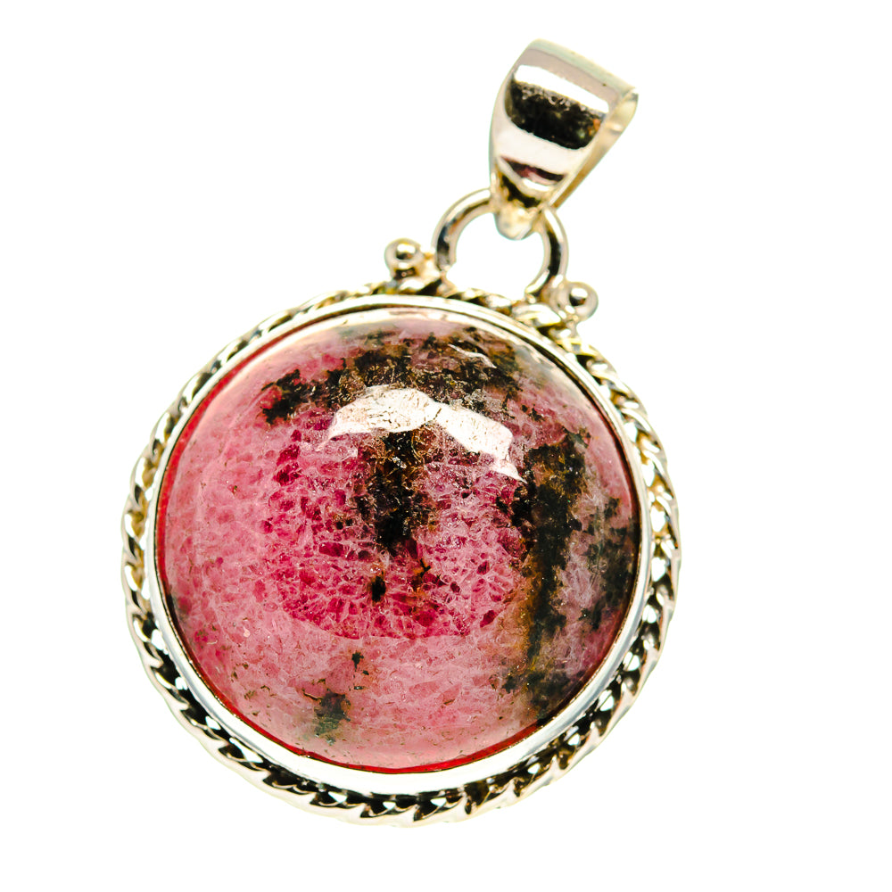 Rhodonite Pendants handcrafted by Ana Silver Co - PD759882
