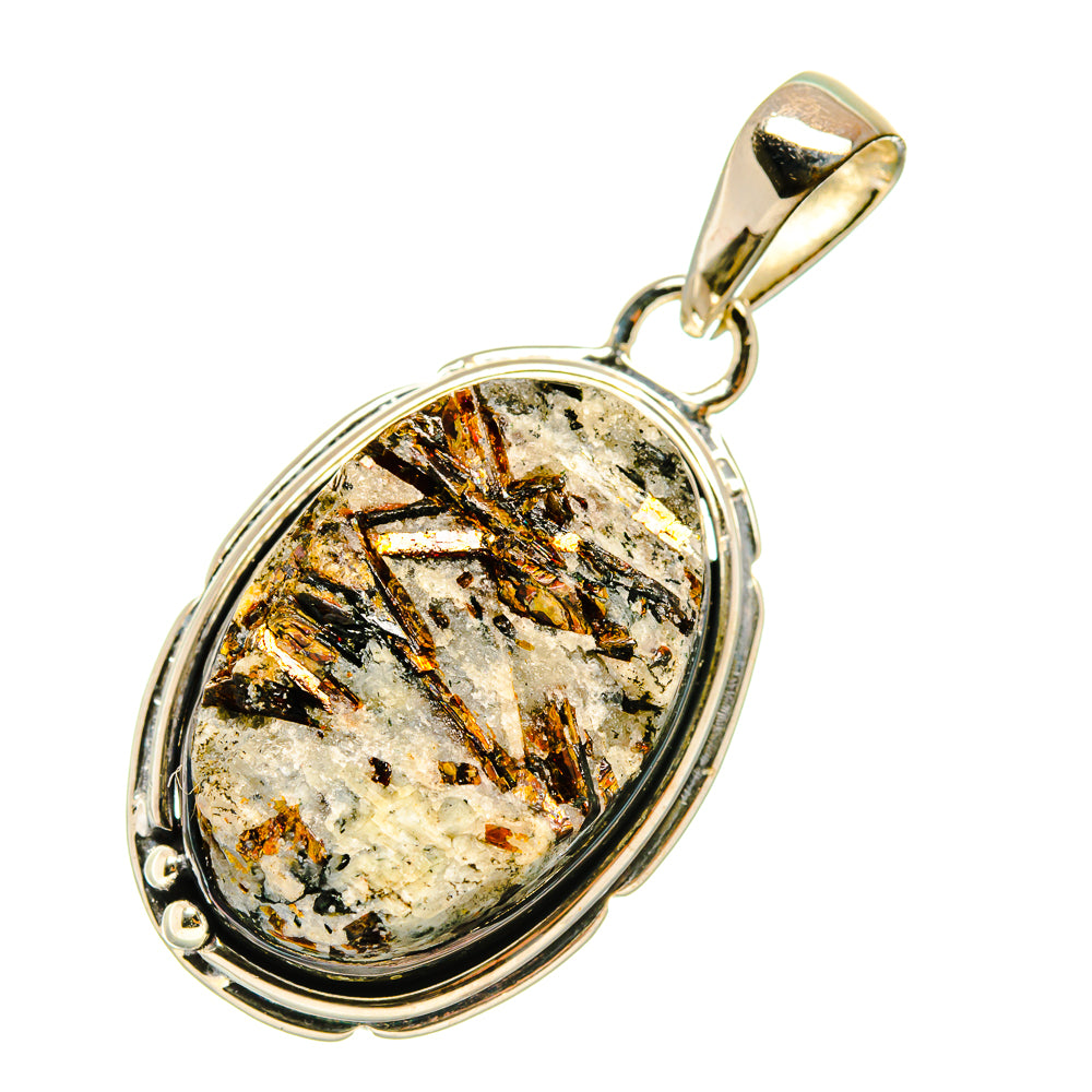 Astrophyllite Pendants handcrafted by Ana Silver Co - PD4605