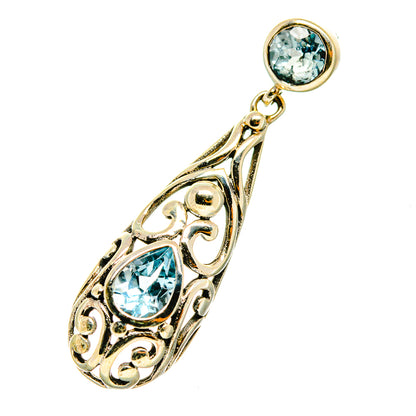 Blue Topaz Pendants handcrafted by Ana Silver Co - PD4608