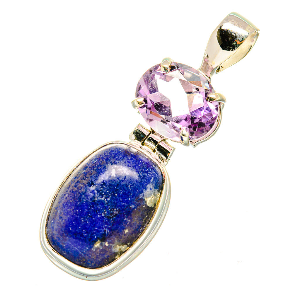 Lapis Lazuli Pendants handcrafted by Ana Silver Co - PD4653