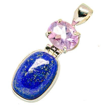 Lapis Lazuli Pendants handcrafted by Ana Silver Co - PD4654