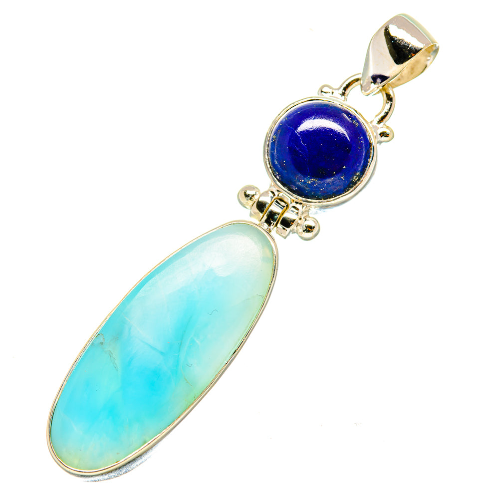 Larimar Pendants handcrafted by Ana Silver Co - PD4659
