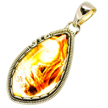 Montana Agate Pendants handcrafted by Ana Silver Co - PD4662