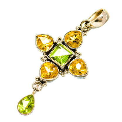 Peridot Pendants handcrafted by Ana Silver Co - PD4667