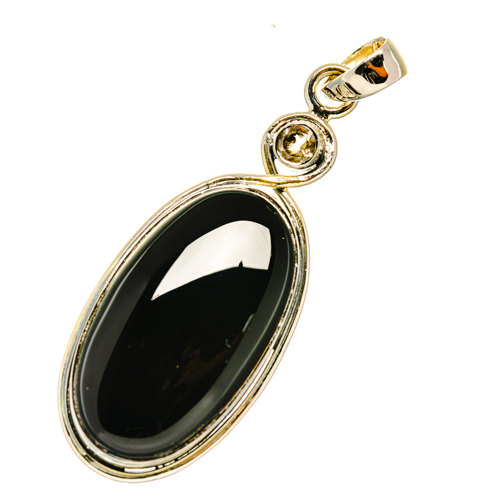 Black Onyx Pendants handcrafted by Ana Silver Co - PD4668