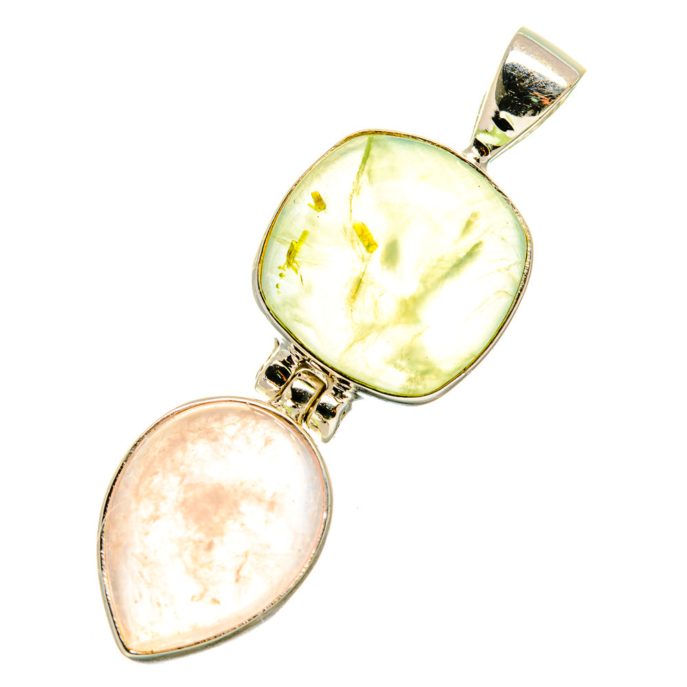 Prehnite Pendants handcrafted by Ana Silver Co - PD4679