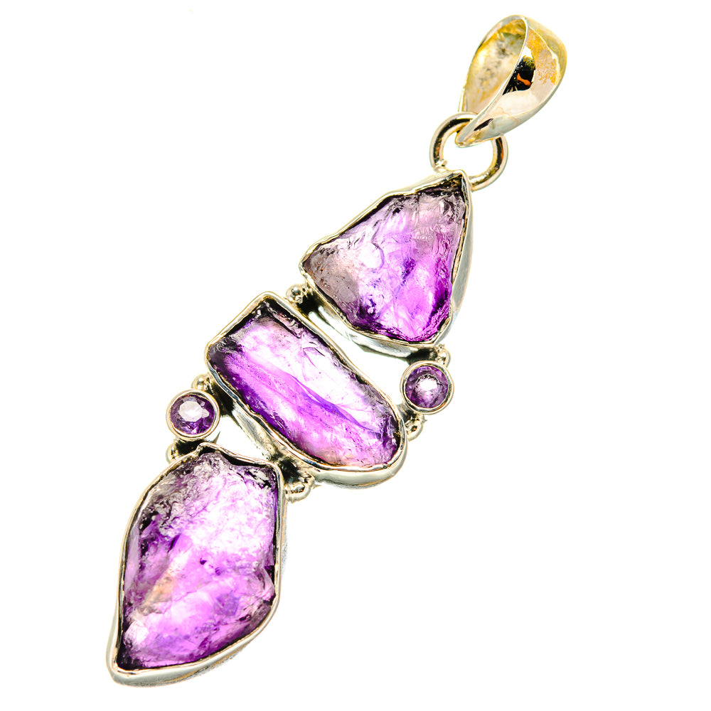 Amethyst Pendants handcrafted by Ana Silver Co - PD4687