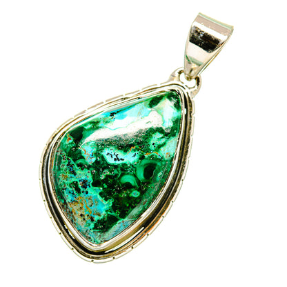 Chrysocolla Pendants handcrafted by Ana Silver Co - PD4692