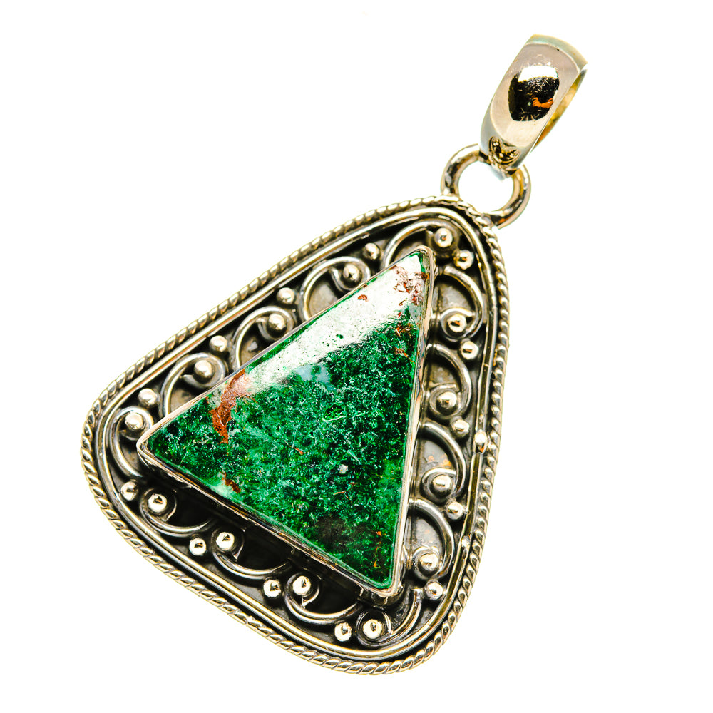 Chrysocolla Pendants handcrafted by Ana Silver Co - PD4707