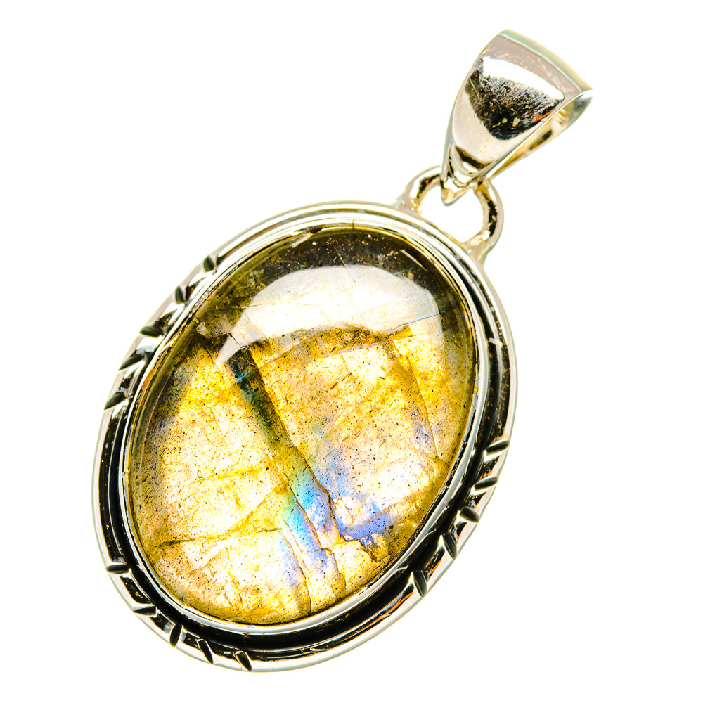 Labradorite Pendants handcrafted by Ana Silver Co - PD4728