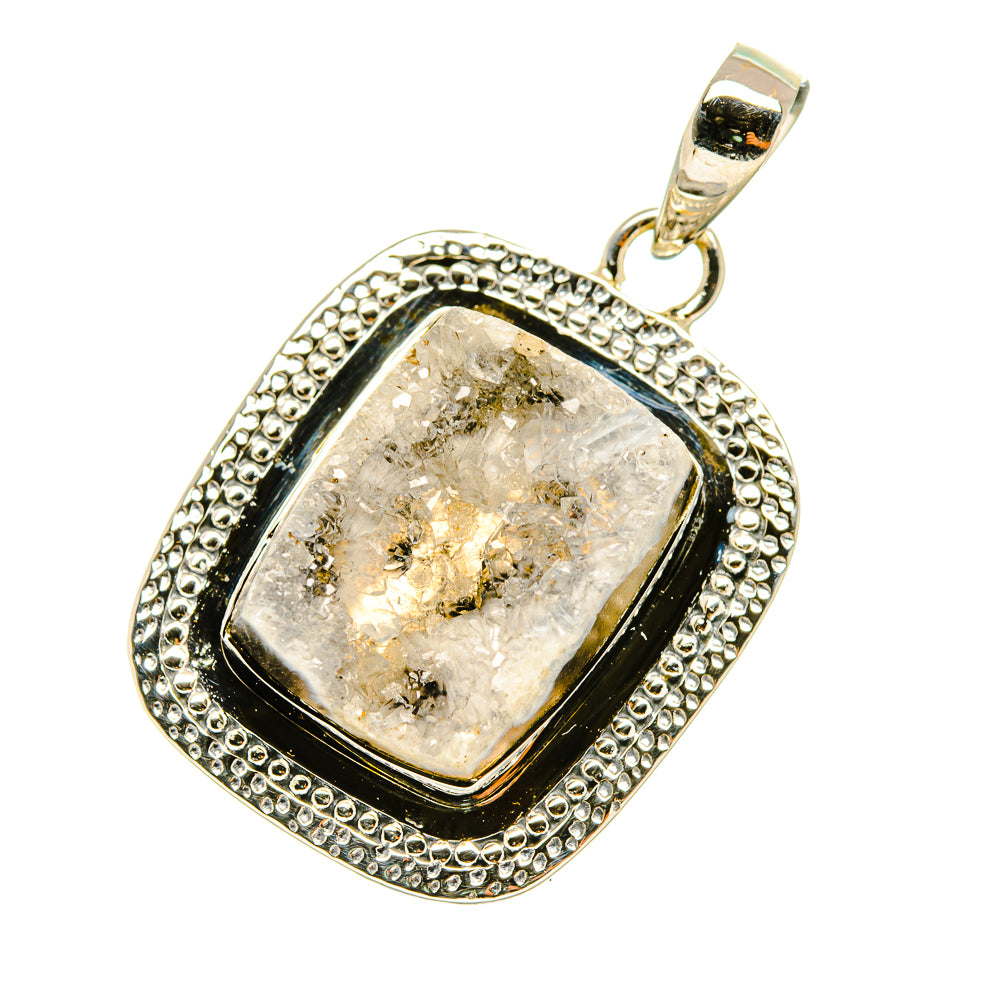 Desert Druzy Pendants handcrafted by Ana Silver Co - PD4730
