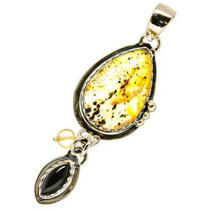 Montana Agate Pendants handcrafted by Ana Silver Co - PD4731