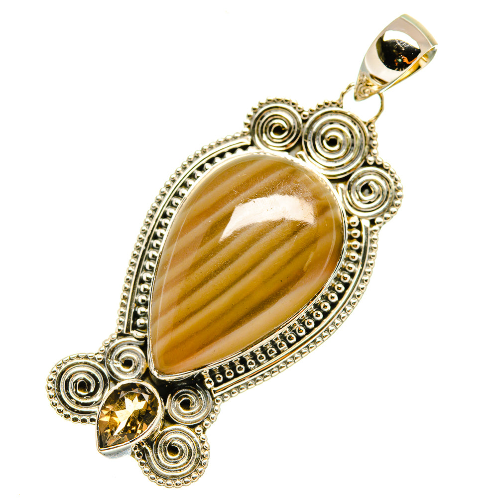 Willow Creek Jasper Pendants handcrafted by Ana Silver Co - PD4738