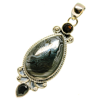 Psilomelane Pendants handcrafted by Ana Silver Co - PD4740