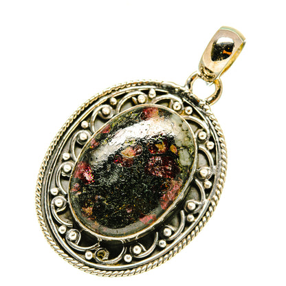 Russian Eudialyte Pendants handcrafted by Ana Silver Co - PD4743