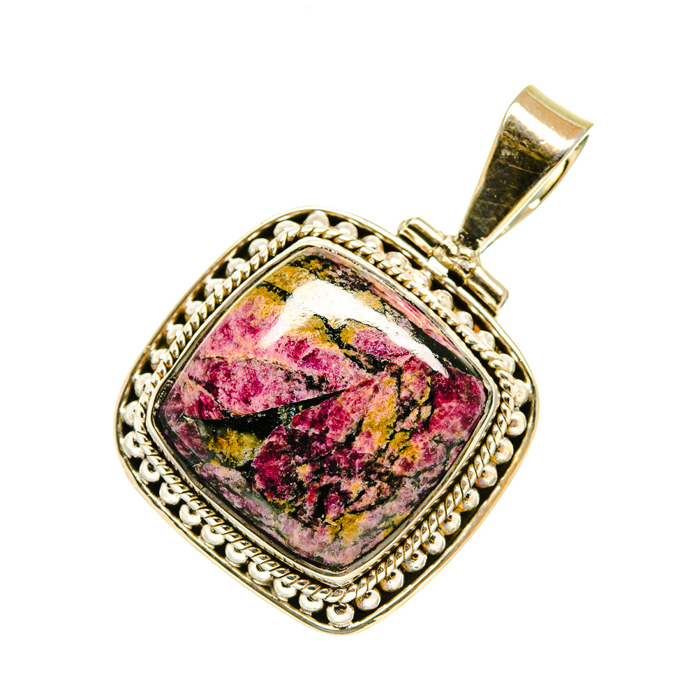Russian Eudialyte Pendants handcrafted by Ana Silver Co - PD4744
