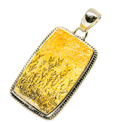 Germany Psilomelane Dendrite Pendants handcrafted by Ana Silver Co - PD4751