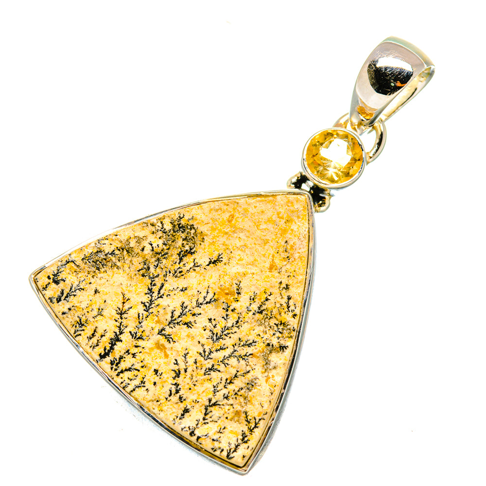 Germany Psilomelane Dendrite Pendants handcrafted by Ana Silver Co - PD4752