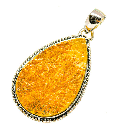 Germany Psilomelane Dendrite Pendants handcrafted by Ana Silver Co - PD4754