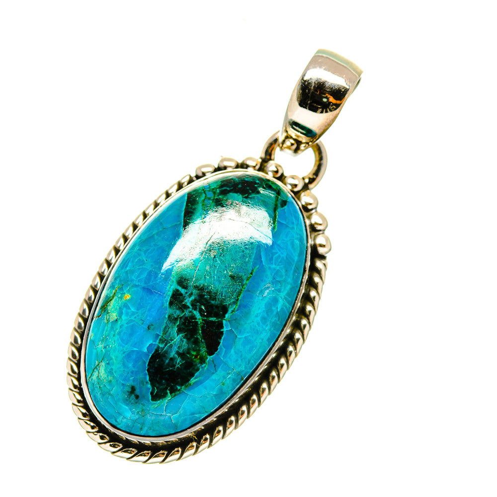Chrysocolla Pendants handcrafted by Ana Silver Co - PD4764