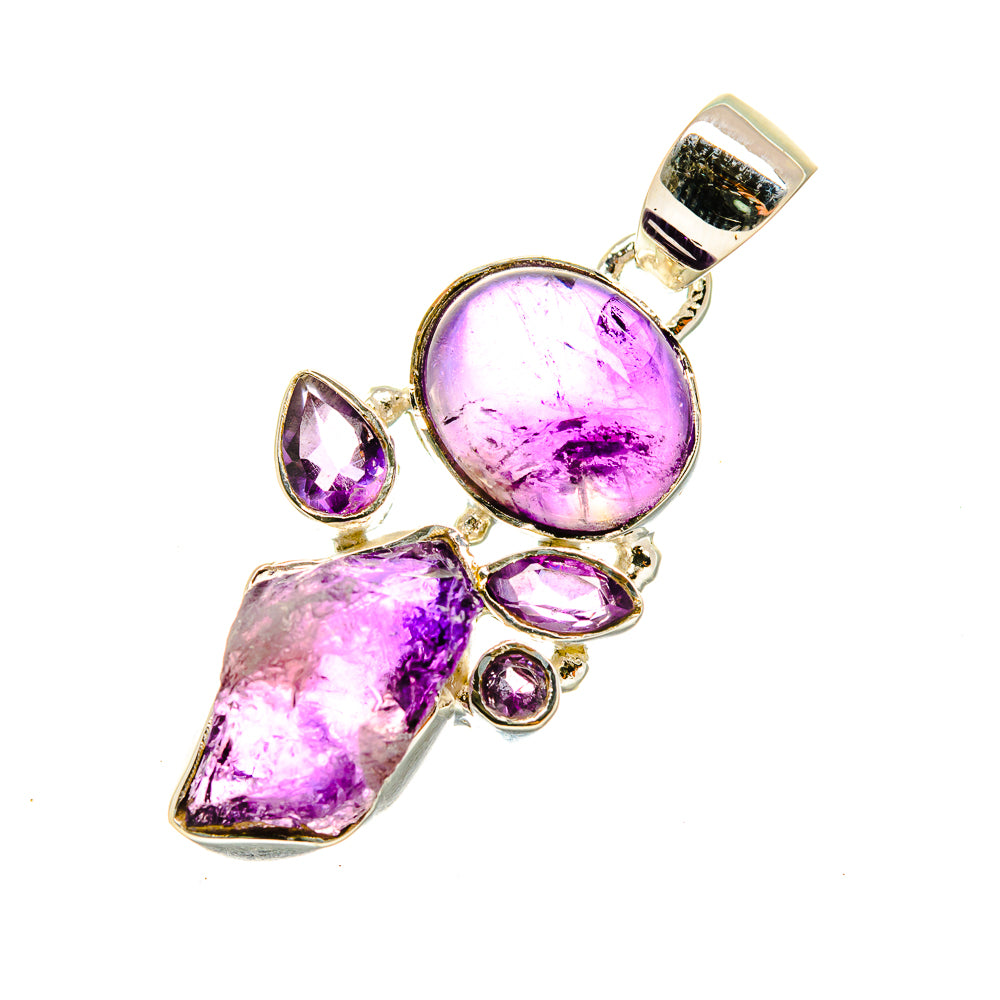 Amethyst Pendants handcrafted by Ana Silver Co - PD4775