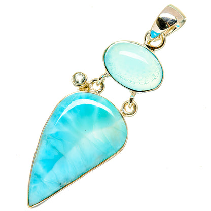 Larimar Pendants handcrafted by Ana Silver Co - PD4780