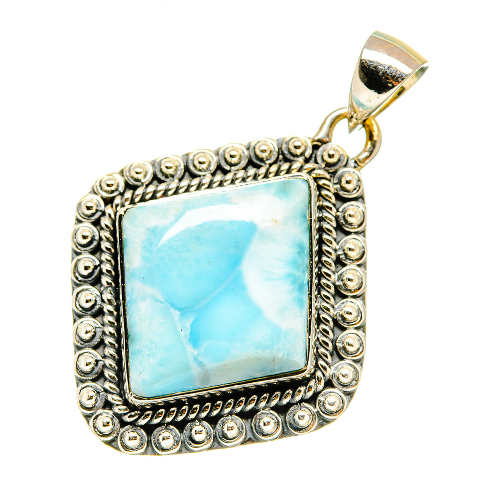 Larimar Pendants handcrafted by Ana Silver Co - PD4782