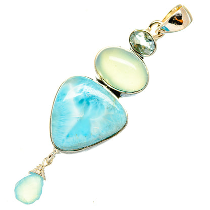 Larimar Pendants handcrafted by Ana Silver Co - PD4783
