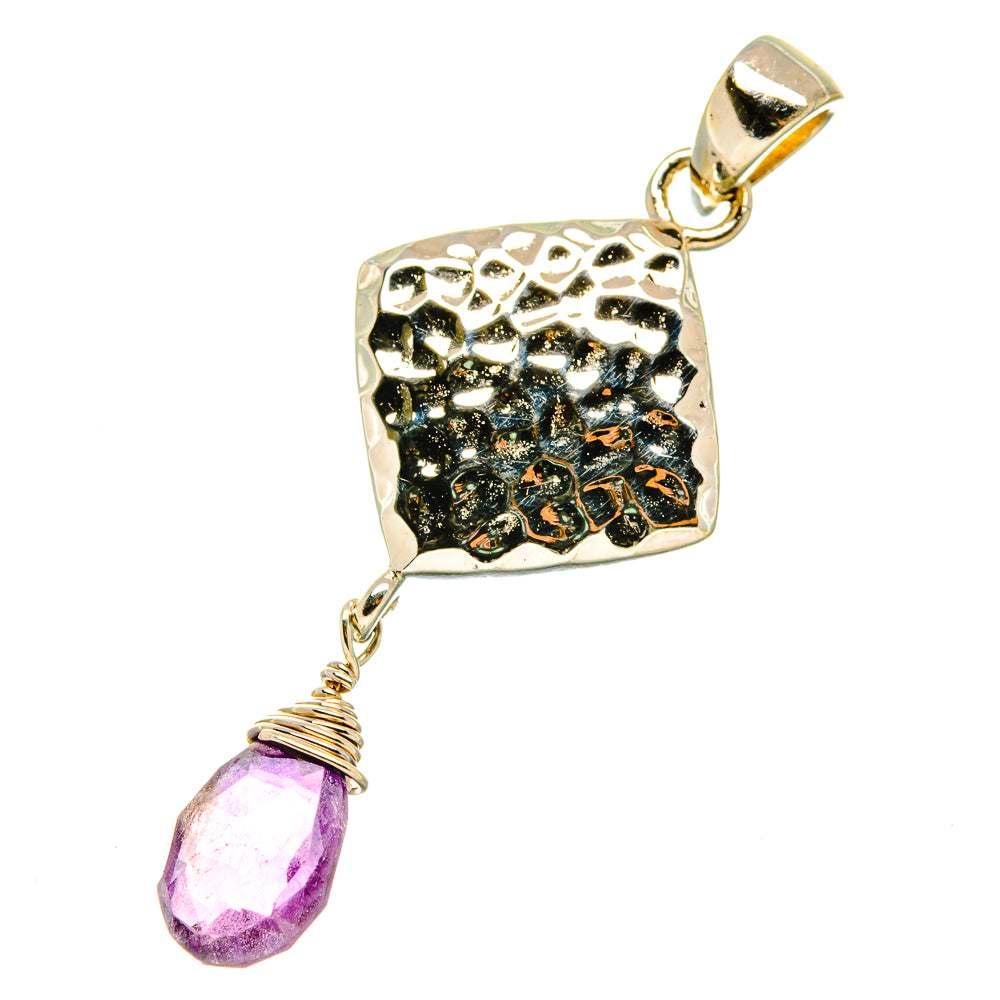 Amethyst Pendants handcrafted by Ana Silver Co - PD4799