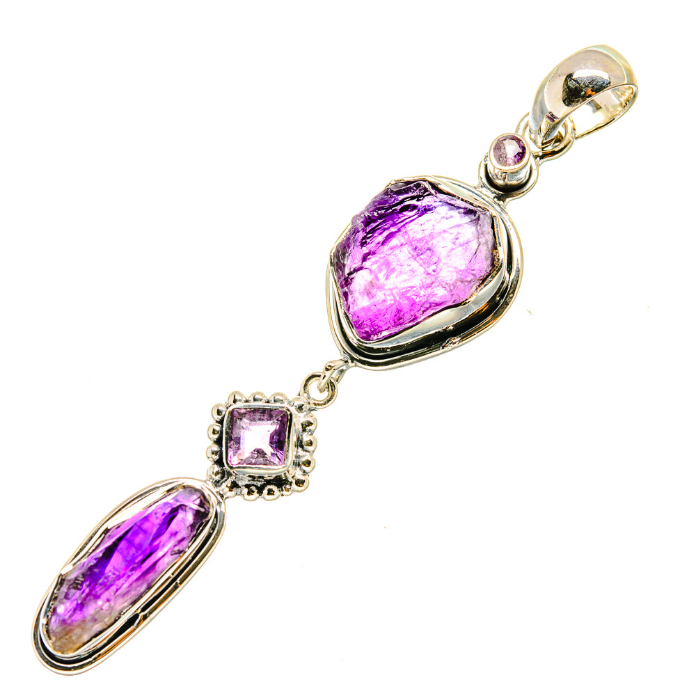 Amethyst Pendants handcrafted by Ana Silver Co - PD4800
