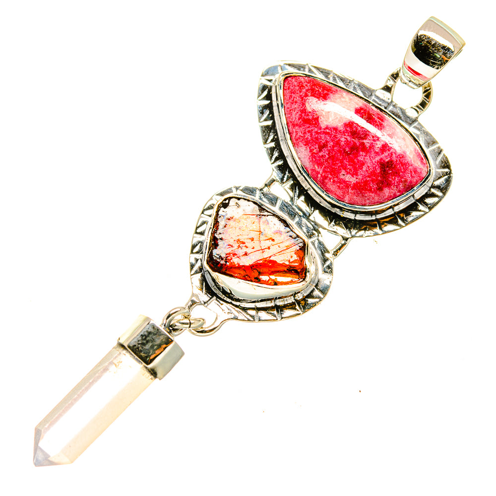Thulite Pendants handcrafted by Ana Silver Co - PD4803
