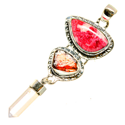 Thulite Pendants handcrafted by Ana Silver Co - PD4803