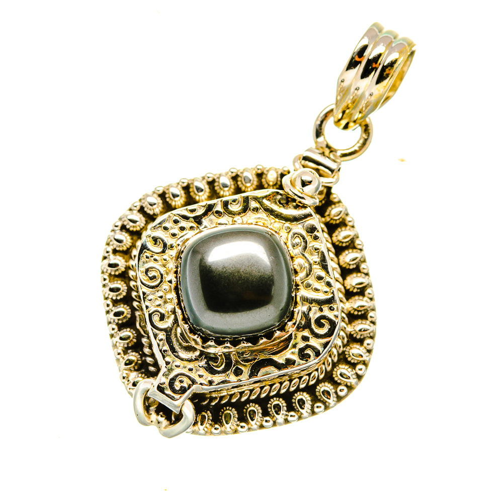 Hematite Pendants handcrafted by Ana Silver Co - PD4831