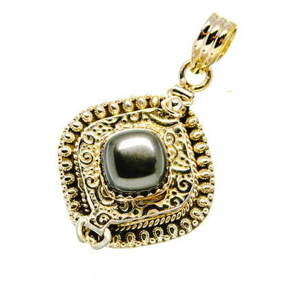 Hematite Pendants handcrafted by Ana Silver Co - PD4831