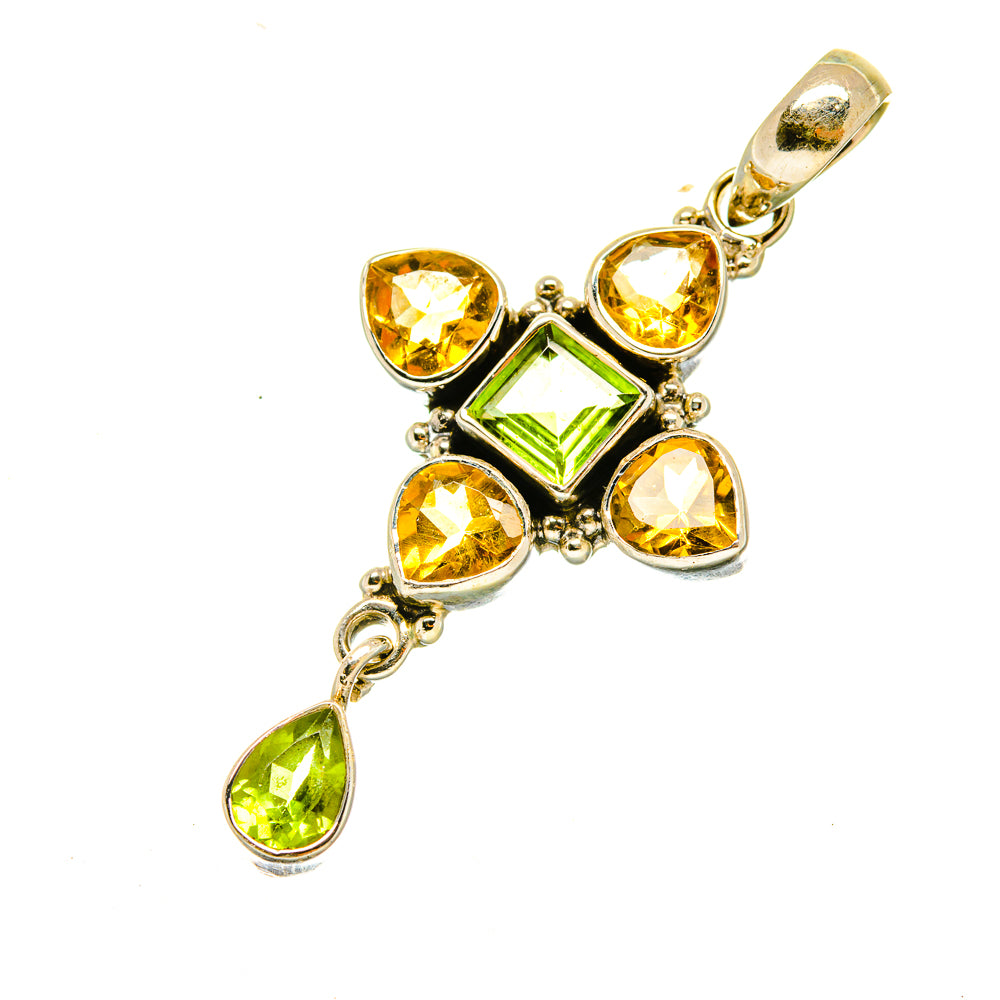 Peridot Pendants handcrafted by Ana Silver Co - PD4841