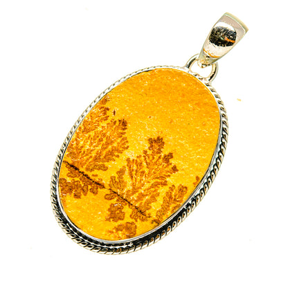 Germany Psilomelane Dendrite Pendants handcrafted by Ana Silver Co - PD4843