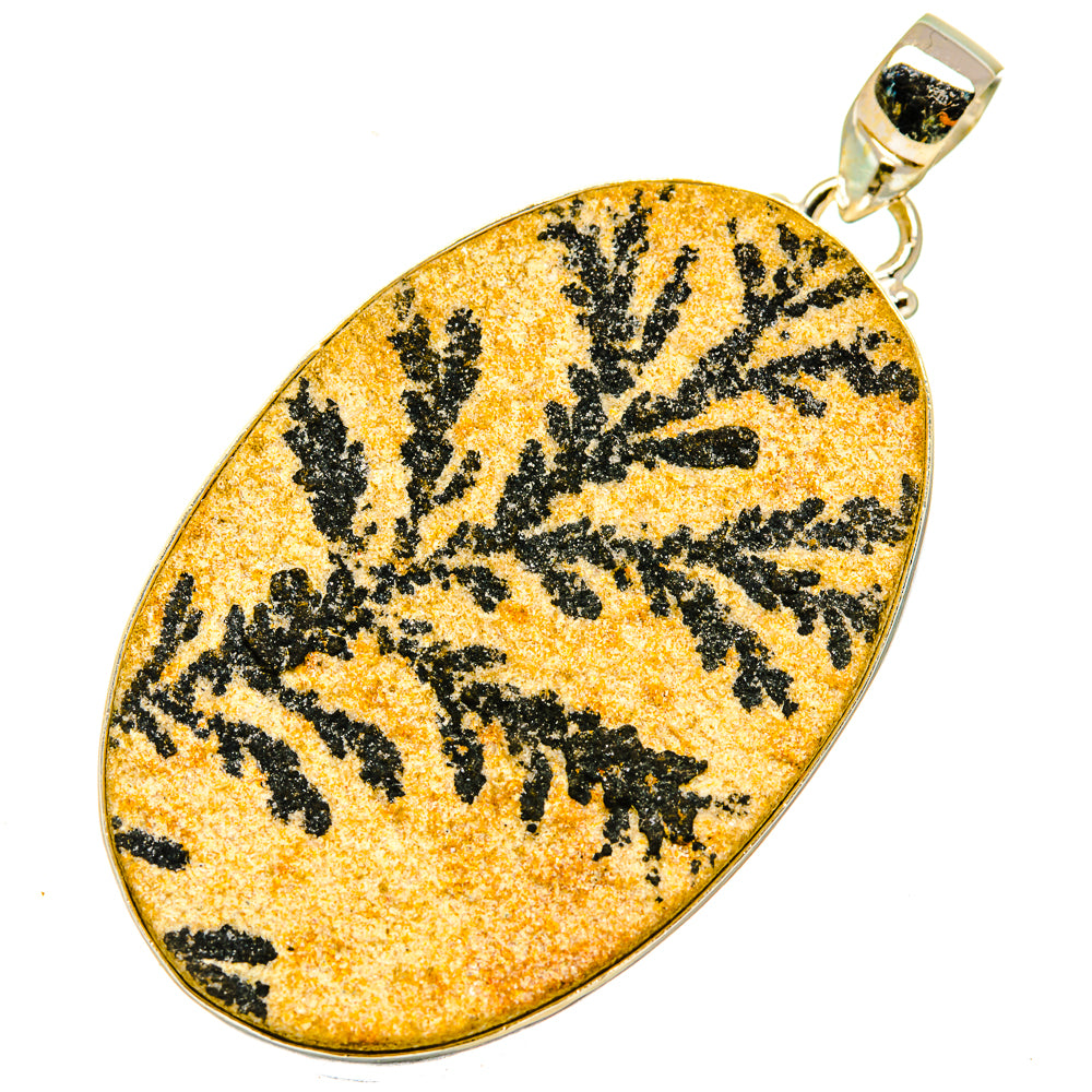 Germany Psilomelane Dendrite Pendants handcrafted by Ana Silver Co - PD4844