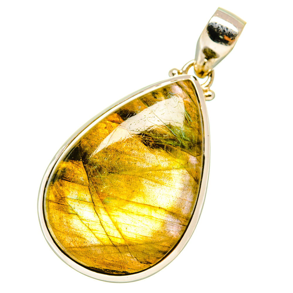 Labradorite Pendants handcrafted by Ana Silver Co - PD4847