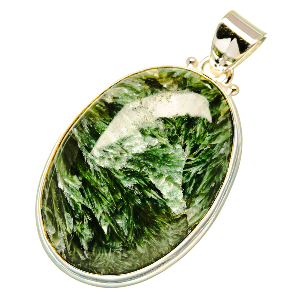 Seraphinite Pendants handcrafted by Ana Silver Co - PD4852
