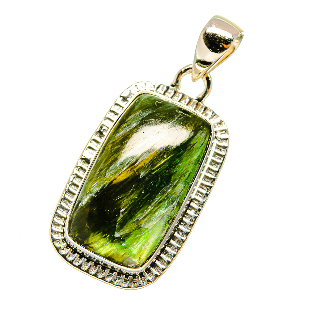 Seraphinite Pendants handcrafted by Ana Silver Co - PD4874