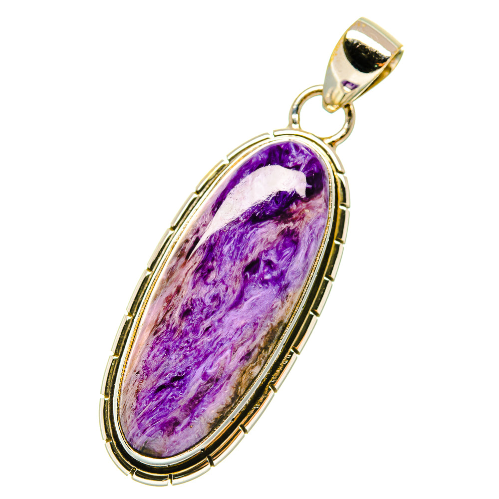 Charoite Pendants handcrafted by Ana Silver Co - PD4880