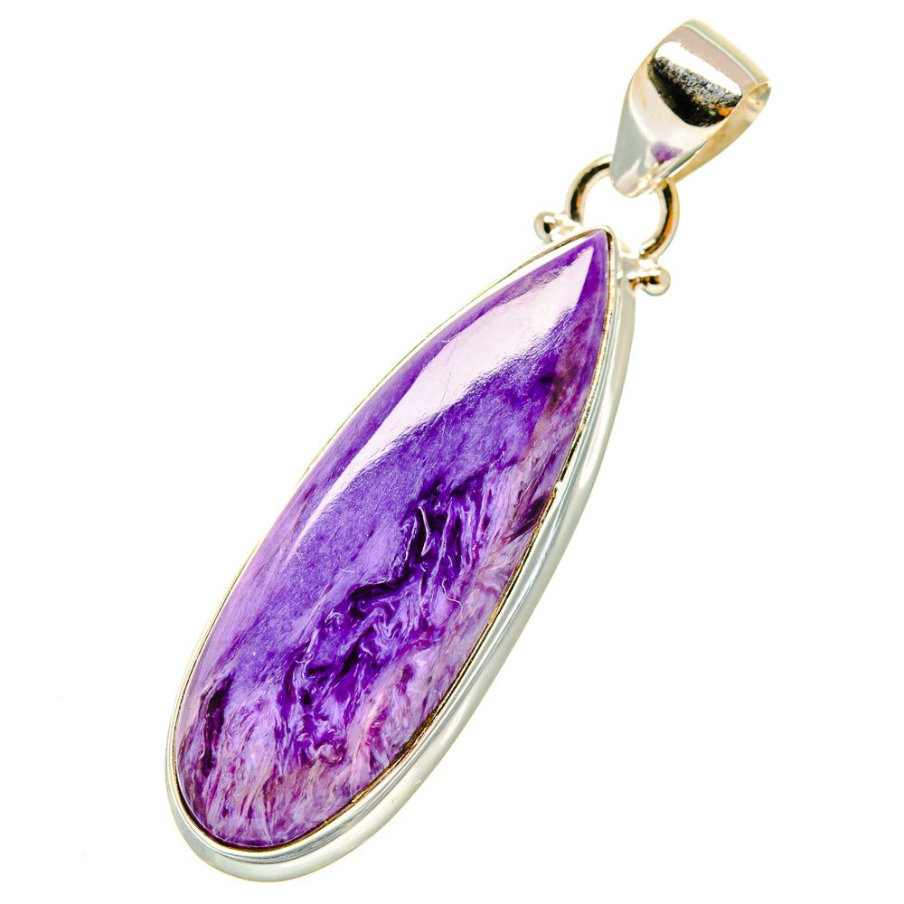 Charoite Pendants handcrafted by Ana Silver Co - PD4881
