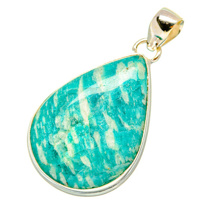 Amazonite Pendants handcrafted by Ana Silver Co - PD4889