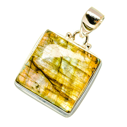 Labradorite Pendants handcrafted by Ana Silver Co - PD4901 - Photo 2
