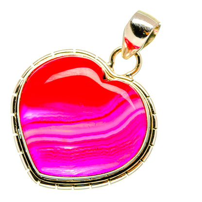 Pink Botswana Agate Pendants handcrafted by Ana Silver Co - PD4904