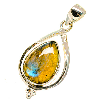 Labradorite Pendants handcrafted by Ana Silver Co - PD4908