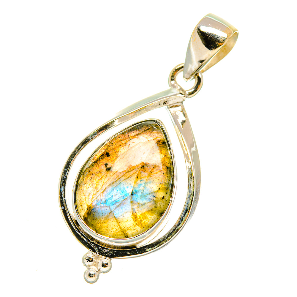 Labradorite Pendants handcrafted by Ana Silver Co - PD4909