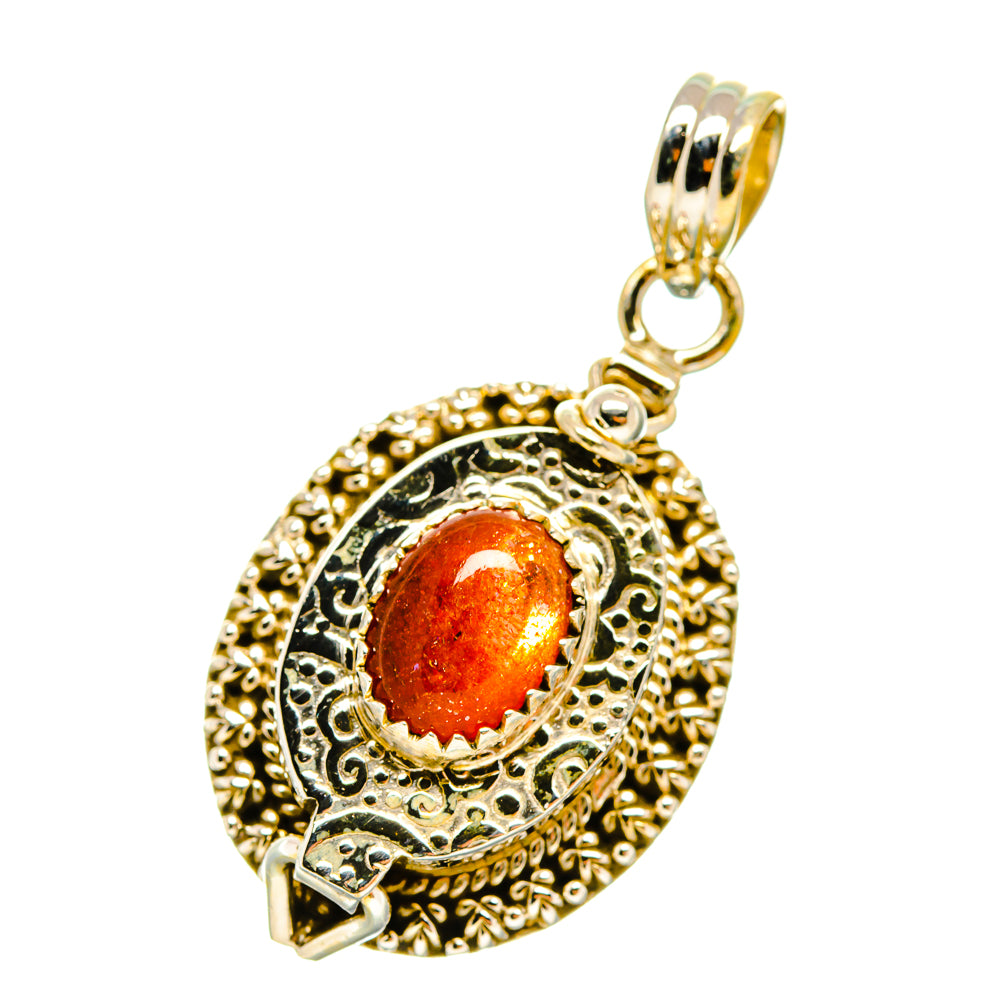 Sunstone Pendants handcrafted by Ana Silver Co - PD4913
