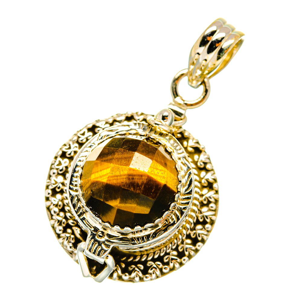 Tiger Eye Pendants handcrafted by Ana Silver Co - PD4917